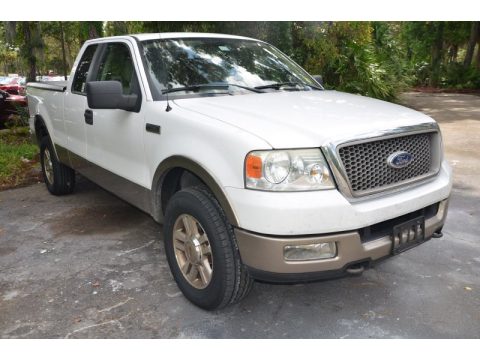 Oxford White Ford F150 Lariat SuperCab 4x4.  Click to enlarge.