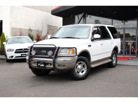 Oxford White Ford Expedition Eddie Bauer 4x4.  Click to enlarge.