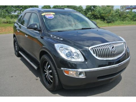 Carbon Black Metallic Buick Enclave CXL. Click to enlarge. Carbon Black Metallic Buick Enclave CXL. Click to enlarge.
