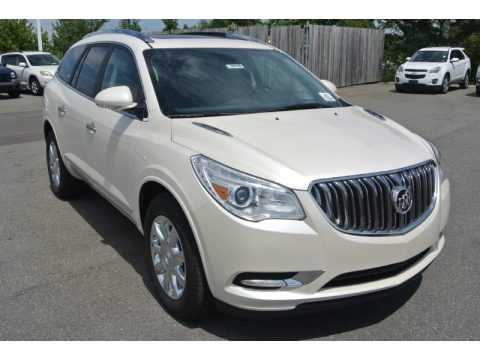 White Diamond Tricoat Buick Enclave Premium AWD.  Click to enlarge.