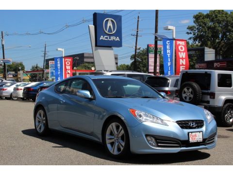 Acqua Minerale Blue Hyundai Genesis Coupe 3.8 Grand Touring.  Click to enlarge.