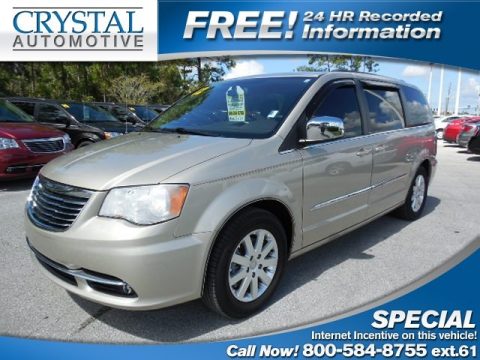 White Gold Metallic Chrysler Town & Country Touring - L.  Click to enlarge.
