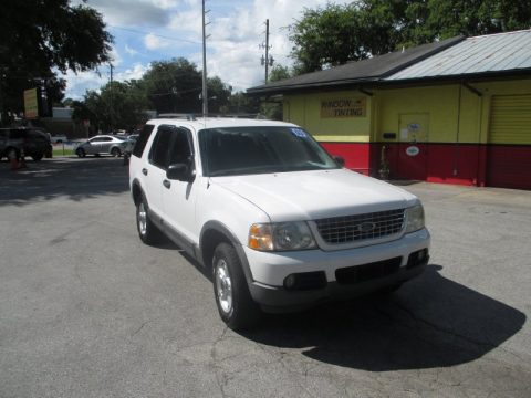 Oxford White Ford Explorer XLT 4x4.  Click to enlarge.