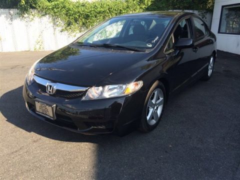 Crystal Black Pearl Honda Civic LX-S Sedan. Click to enlarge. Crystal Black Pearl Honda Civic LX-S Sedan. Click to enlarge.