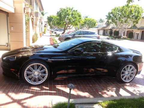 Jet Black Aston Martin DBS Coupe.  Click to enlarge.