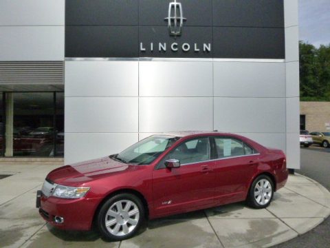 Vivid Red Metallic Lincoln MKZ Sedan.  Click to enlarge.