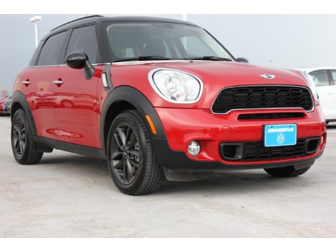 Chili Red Mini Cooper S Countryman.  Click to enlarge.