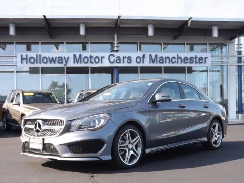 Mountain Gray Metallic Mercedes-Benz CLA 250 4Matic.  Click to enlarge.