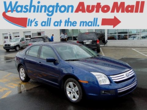 Dark Blue Pearl Metallic Ford Fusion SE V6.  Click to enlarge.