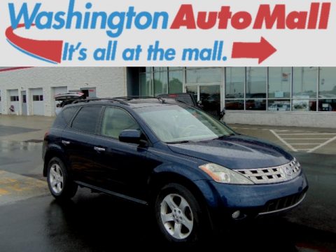 Midnight Blue Pearl Nissan Murano SL AWD.  Click to enlarge.