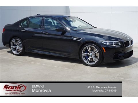 Black Sapphire Metallic BMW M5 Sedan.  Click to enlarge.