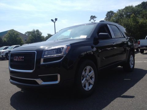 Carbon Black Metallic GMC Acadia SLE. Click to enlarge. Carbon Black Metallic GMC Acadia SLE. Click to enlarge.