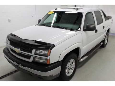 Summit White Chevrolet Avalanche 1500 Z71 4x4.  Click to enlarge.