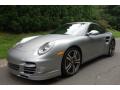 Front 3/4 View of 2012 Porsche 911 Turbo S Coupe #1