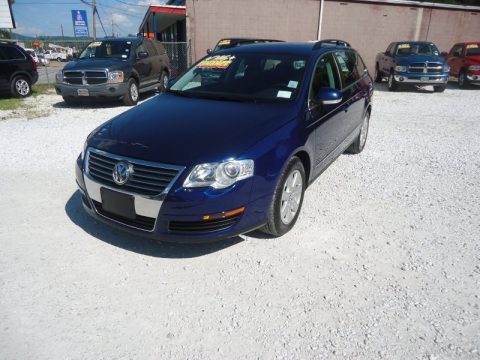 Shadow Blue Volkswagen Passat 2.0T Wagon.  Click to enlarge.