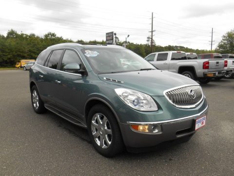 Silver Green Metallic Buick Enclave CXL AWD.  Click to enlarge.