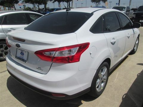 Oxford White Ford Focus SE Sedan. Click to enlarge. Oxford White Ford Focus SE Sedan. Click to enlarge.