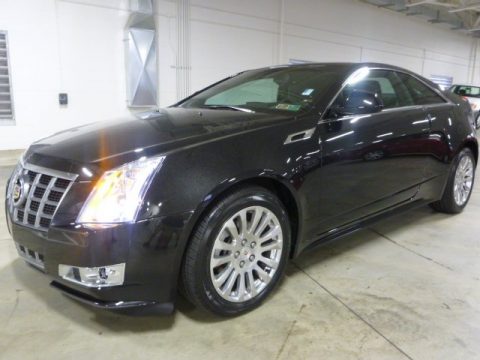 Black Diamond Tricoat Cadillac CTS 4 AWD Coupe.  Click to enlarge.