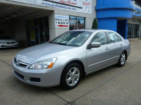 Alabaster Silver Metallic Honda Accord EX-L Sedan.  Click to enlarge.