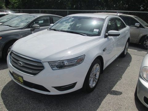 Oxford White Ford Taurus SEL.  Click to enlarge.