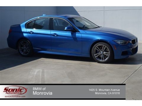 Estoril Blue BMW 3 Series 328i Sedan.  Click to enlarge.