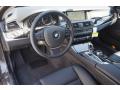  2015 BMW 5 Series Black Interior #6