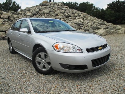 Silver Ice Metallic Chevrolet Impala LT.  Click to enlarge.