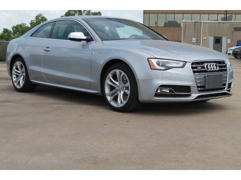 Florett Silver Metallic Audi S5 3.0T Premium Plus quattro Coupe.  Click to enlarge.