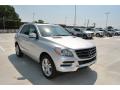 Front 3/4 View of 2015 Mercedes-Benz ML 350 4Matic #1