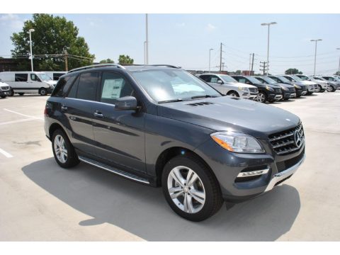 Steel Grey Metallic Mercedes-Benz ML 350 4Matic.  Click to enlarge.