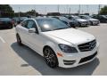 Front 3/4 View of 2015 Mercedes-Benz C 350 4Matic Coupe #1