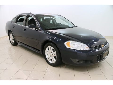 Imperial Blue Metallic Chevrolet Impala LT.  Click to enlarge.