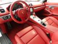  2015 Porsche Boxster Garnet Red Natural Leather Interior #13