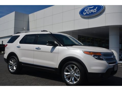 White Platinum Ford Explorer XLT. Click to enlarge. White Platinum Ford Explorer XLT. Click to enlarge.