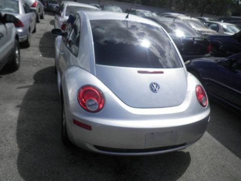 Reflex Silver Volkswagen New Beetle TDI Coupe.  Click to enlarge.