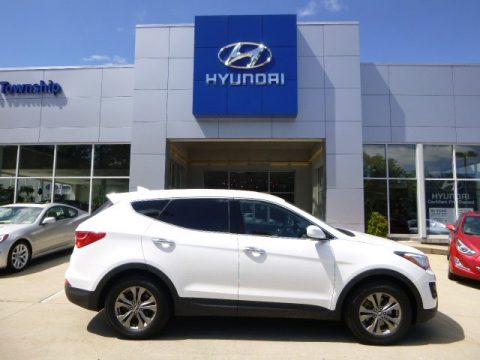 Frost White Pearl Hyundai Santa Fe Sport AWD. Click to enlarge. Frost White Pearl Hyundai Santa Fe Sport AWD. Click to enlarge.