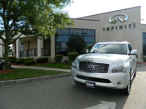 Liquid Platinum Infiniti QX 56 4WD.  Click to enlarge.