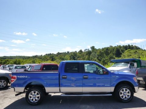 Blue Flame Ford F150 XLT SuperCrew 4x4.  Click to enlarge.