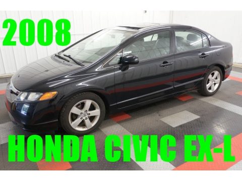 Nighthawk Black Pearl Honda Civic EX-L Sedan. Click to enlarge. Nighthawk Black Pearl Honda Civic EX-L Sedan. Click to enlarge.