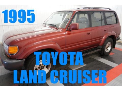 Medium Red Pearl Toyota Land Cruiser .  Click to enlarge.