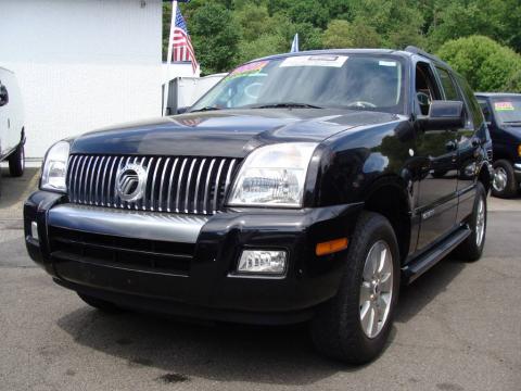 Black Mercury Mountaineer AWD.  Click to enlarge.