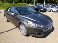 Front 3/4 View of 2015 Ford Fusion Titanium #2