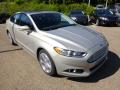 Front 3/4 View of 2015 Ford Fusion SE #2