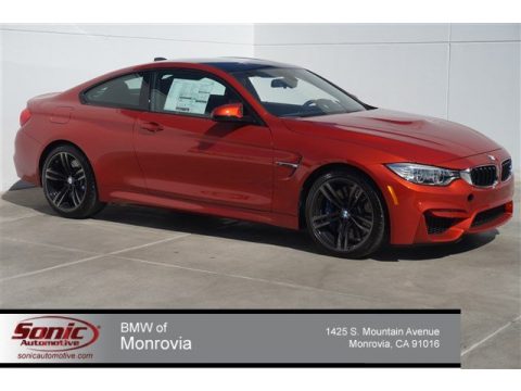 Sakhir Orange Metallic BMW M4 Coupe.  Click to enlarge.