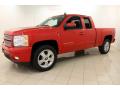 Front 3/4 View of 2013 Chevrolet Silverado 1500 LTZ Extended Cab 4x4 #3
