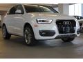 Front 3/4 View of 2015 Audi Q3 2.0 TFSI Premium Plus quattro #1