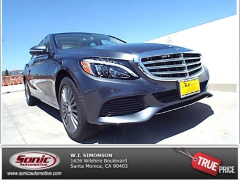 Steel Grey Metallic Mercedes-Benz C 300 4Matic.  Click to enlarge.
