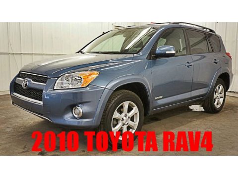 Pacific Blue Metallic Toyota RAV4 Limited 4WD.  Click to enlarge.