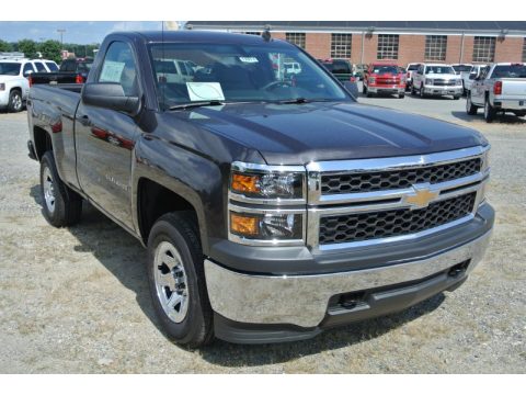 Tungsten Metallic Chevrolet Silverado 1500 WT Regular Cab 4x4. Click to enlarge. Tungsten Metallic Chevrolet Silverado 1500 WT Regular Cab 4x4. Click to enlarge.