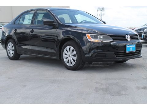 Black Volkswagen Jetta S Sedan.  Click to enlarge.